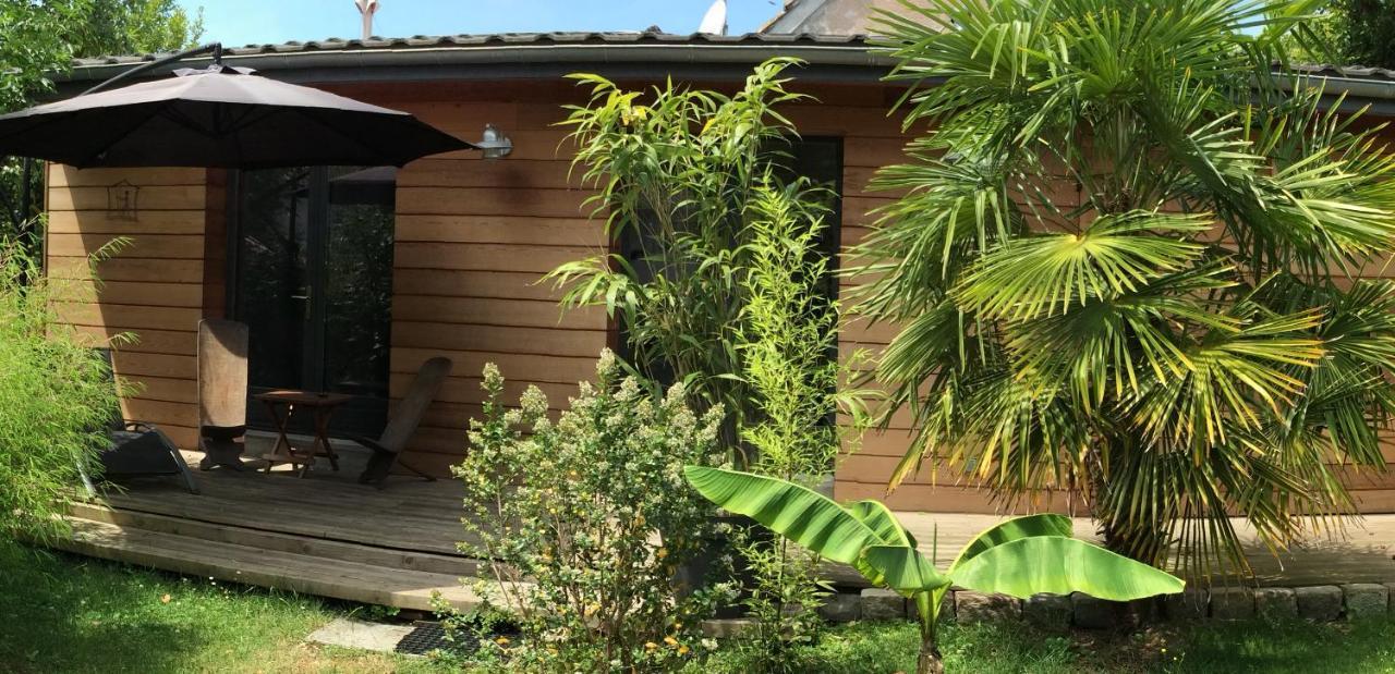 Chambre D'Hotes Du Clos Bamboo Merignac  Bagian luar foto